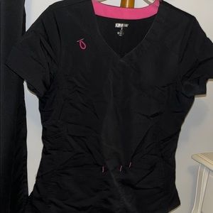 Black scrubs